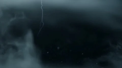 Thunderstorm, storm, lightning Stock Footage 314986985