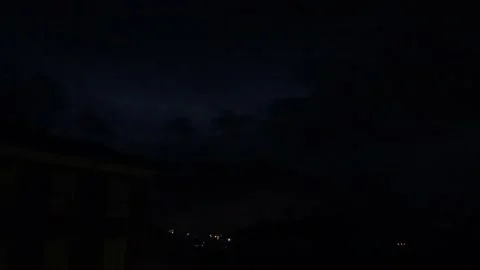 Thunderstorm in Valsassina Vídeo Stock 157736272