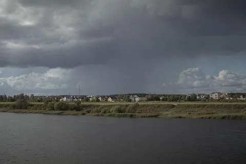 Thunderstorm weather Stock Photos