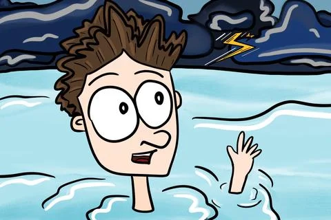 Thunderstorms Stock Illustration