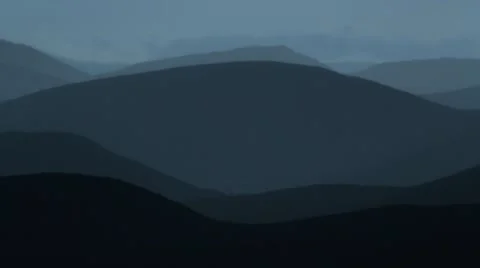 Thunderstorms rolling through the mountains of West Texas. Stock Footage 60793470