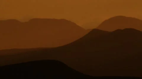 Thunderstorms rolling through the mountains of West Texas. Stock Footage 60793479