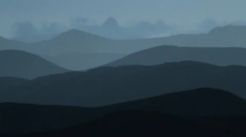 Thunderstorms rolling through the mountains of West Texas. Stock Footage 60793611