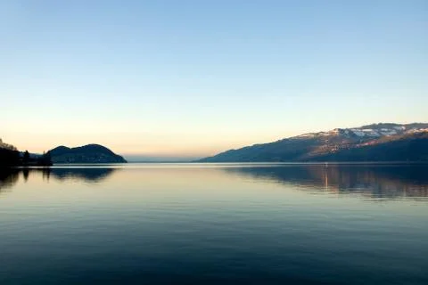 The Thuner See - Interlarken Stock Photos