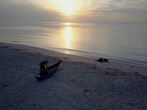 Thung Wao Lan beach, Chumphon, Thailand. 스톡 동영상 77284597