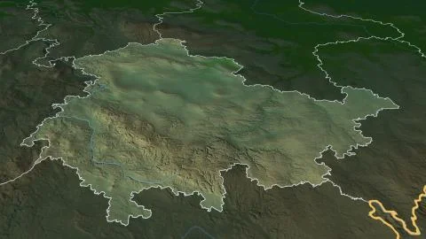 Thüringen, Germany. Physical Stock Illustration