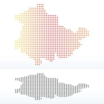 Thuringia, Germany 스톡 일러스트