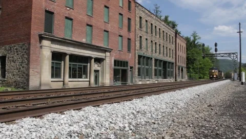 Thurmond,WV the ghost town Stock Footage 5324692