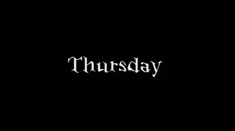 Thursday Stock Footage 11133931