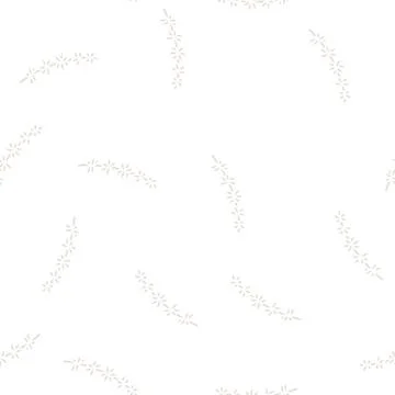 Thyme branch glyph seamless pattern Illustrazione stock