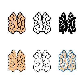 Thymus of immune system range color icon vector Stock Illustration