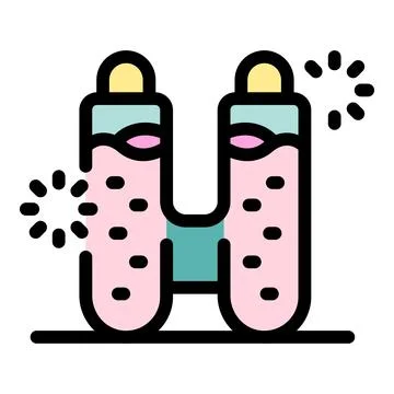 Thyroid gland producing sparkling hormones, maintaining metabolism and growth Stock Illustration