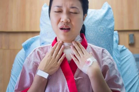 Thyroid Patients Stock Photos