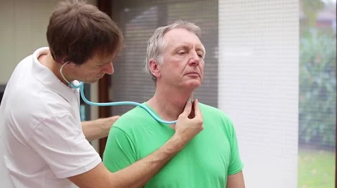 Thyroidea inspection Stock Footage 61024856