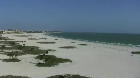 TI Beach Stock Footage 850071