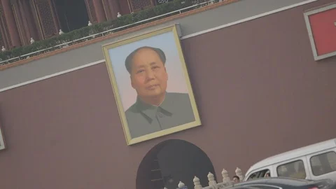 Tian An Men Square Video stock 100157123