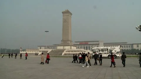 Tiananmen Square 7 Stock Footage 10588367