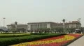 Tiananmen Square in Beijing, China, Gate to Forbidden City, time lapse HD Footage