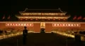 Tiananmen Square in center of Beijing, China, Gate to Forbidden City HD Footage