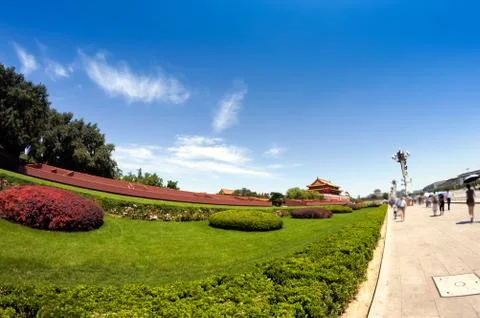 Tiananmen square Stock Photos