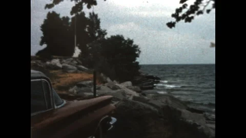 Tibbets Point Lighthouse 1962 Stock Footage 236514742