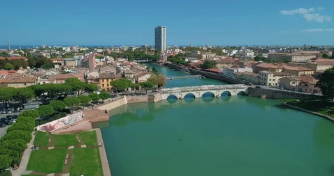 Tiberius bridge 스톡 동영상 127777644