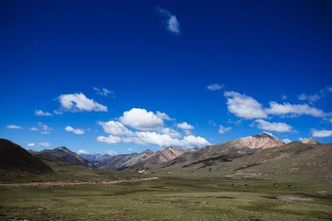 Tibet landscape Stock Photos