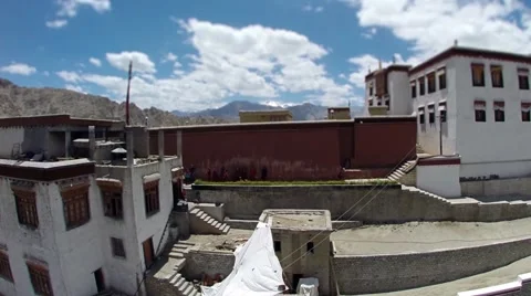 Tibet monastery Stock Footage 61794087