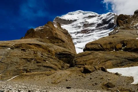 Tibet. mount kailash. Stock Photos