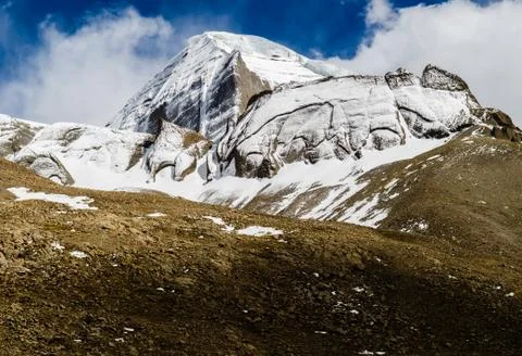 Tibet. mount kailash. Stock Photos