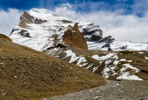 Tibet. mount kailash. Stock Photos