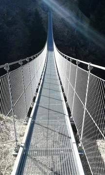 Tibetan bridge Stock Photos