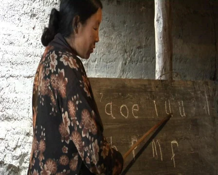 Tibetan class Stock Footage 145170