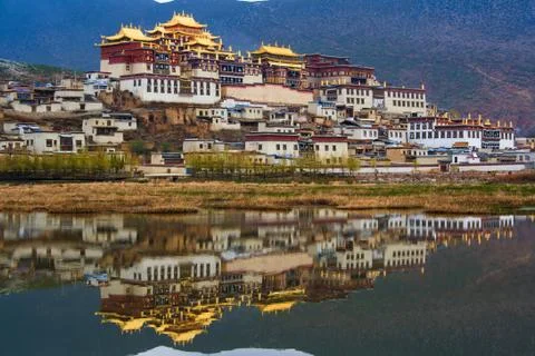 Tibetan monastery. Stock Photos
