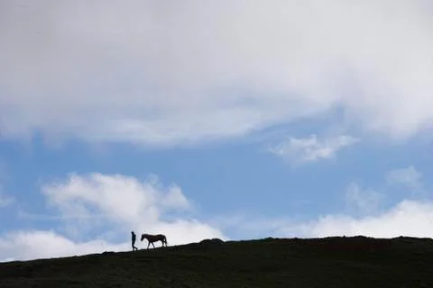 Tibetan story 写真素材