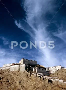 Tibetan temple Stock Photos