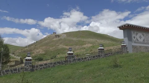 Tibetan Temple shots Video stock 68201662