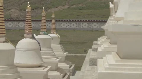 Tibetan Temple in Tibet Stockbeeldmateriaal 68200018
