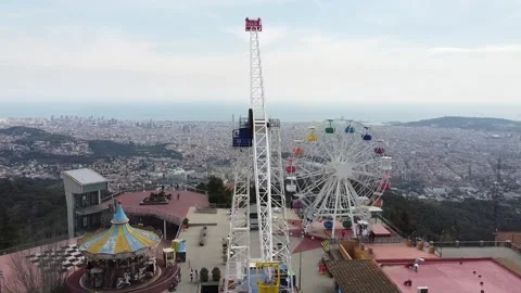 Tibidabo Stock Footage 184700888