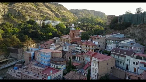 Tibilis City 스톡 동영상 96290925