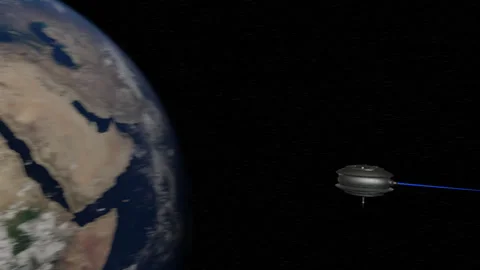 Tic Tac delivers a small Probe Stock Footage 249378870