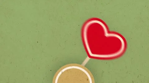 Tic-tac heart Stock Footage 10564754
