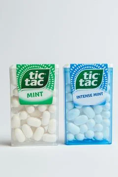 Tic Tac Sweets or Candy Stock Photos