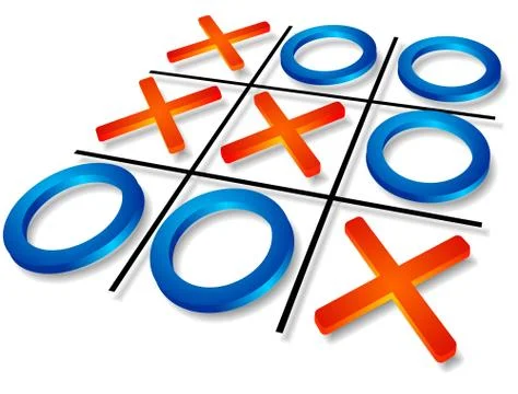 Tic-tac-toe 스톡 일러스트