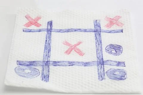 Tic tac toe Foto stock