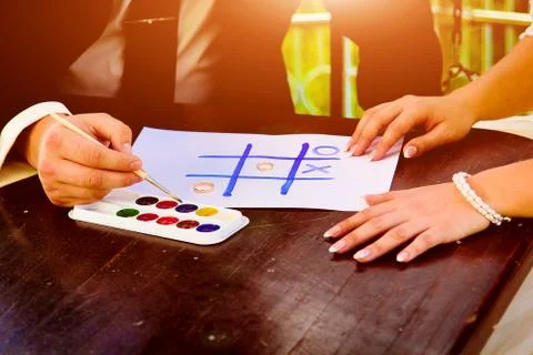 Tic-Tac-Toe Stock Photos