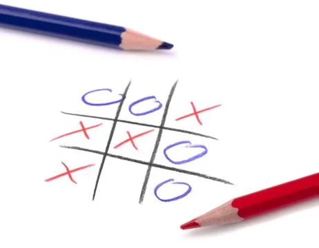 Tic tac toe Stock Photos