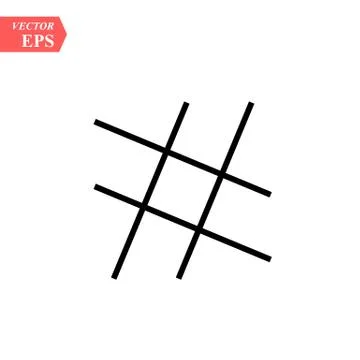 Tic tac toe XO game , tic, tac, toe, Illustrazione stock