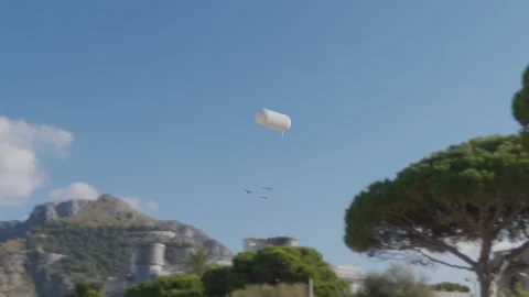 Tic Tac UAP Flyover Stock Footage 162152782