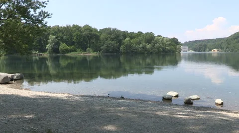 The Ticino during the summer Stock Footage 60673831